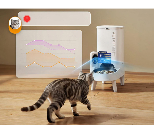 PetKit Yumshare SOLO 2 inteligentny dozownik karmy - 1606085 - zdjęcie 3